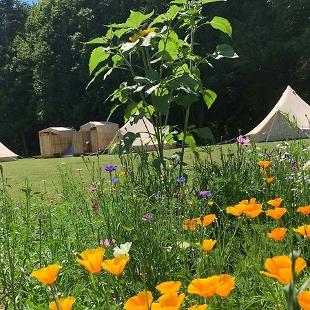 Hotel Au Pre Fleuri Eco Glamping Le Lindois Esterno foto