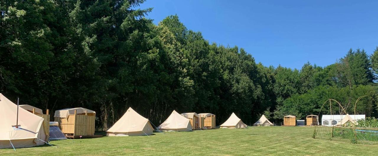 Hotel Au Pre Fleuri Eco Glamping Le Lindois Esterno foto