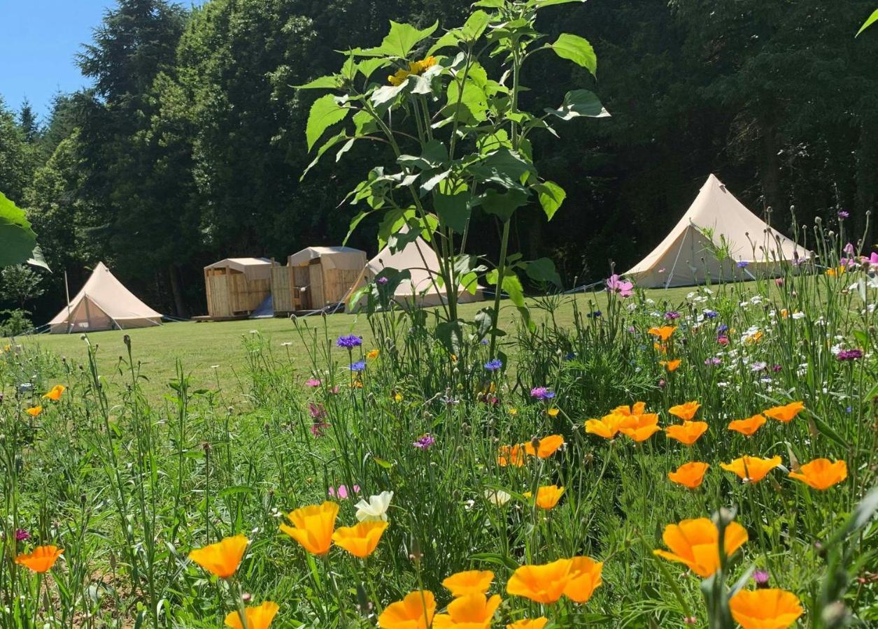 Hotel Au Pre Fleuri Eco Glamping Le Lindois Esterno foto