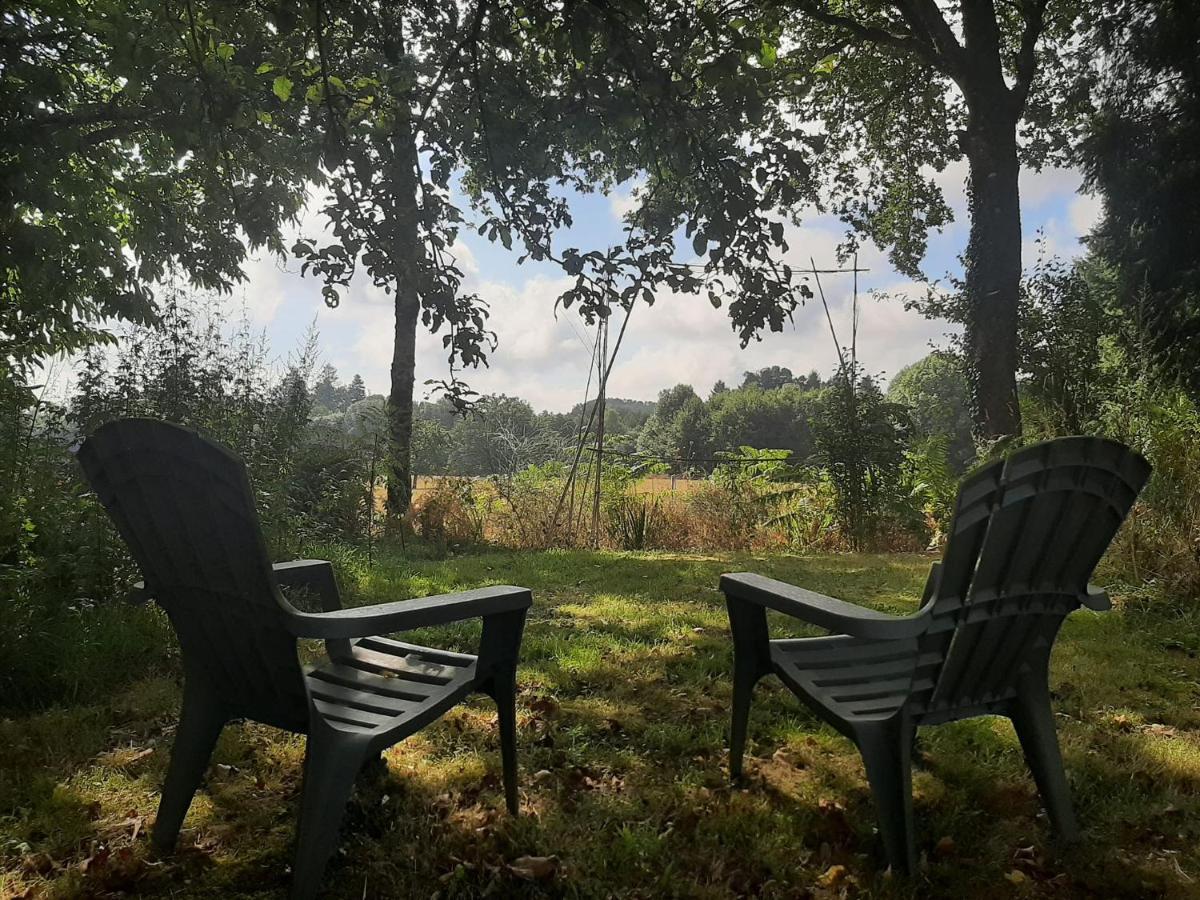 Hotel Au Pre Fleuri Eco Glamping Le Lindois Esterno foto