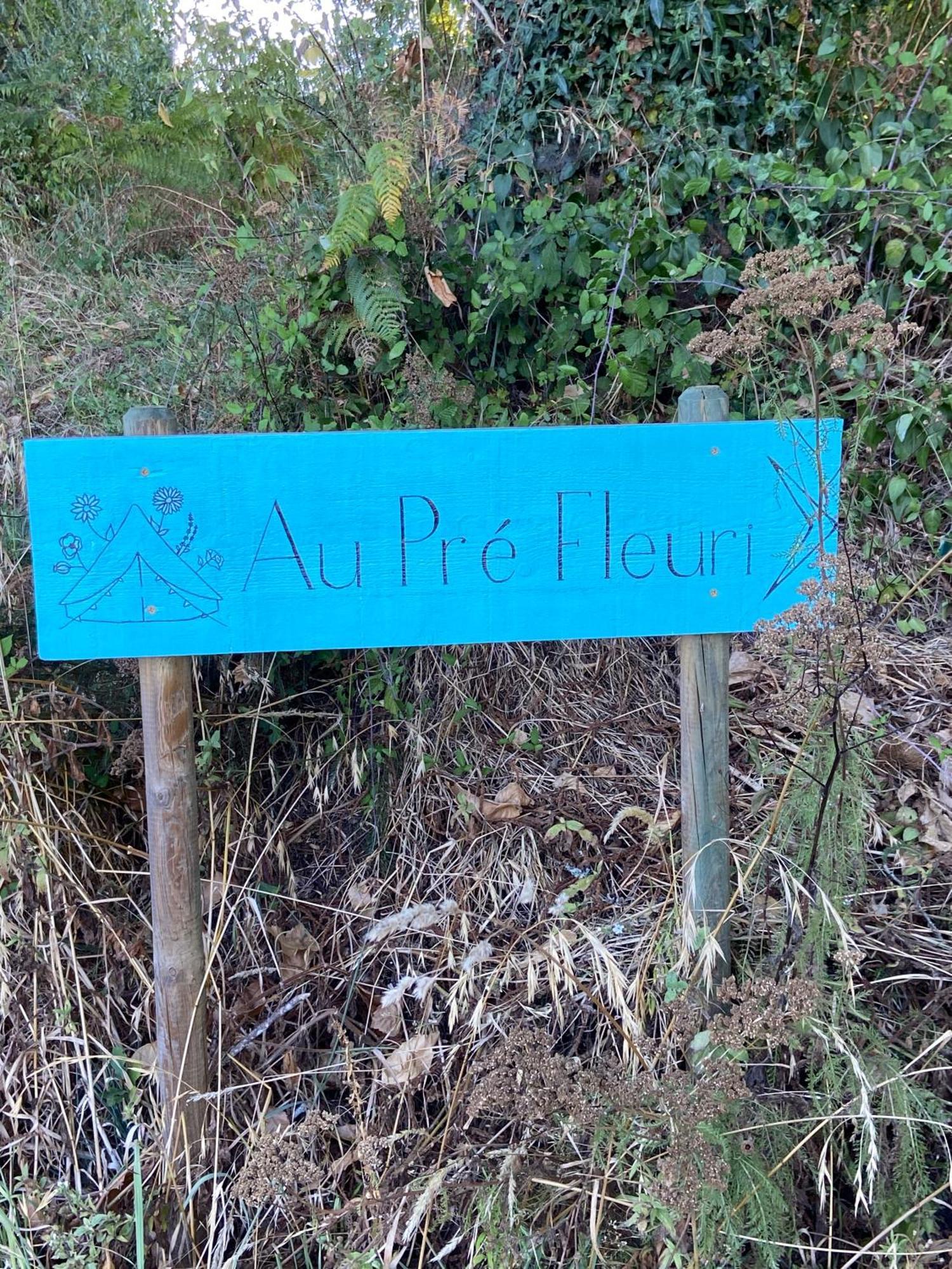 Hotel Au Pre Fleuri Eco Glamping Le Lindois Esterno foto